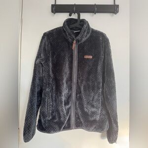 Columbia Cozy Black Fleece Jacket